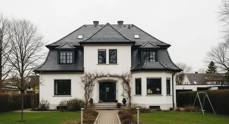 Saniertes Dach nach der Renovierung