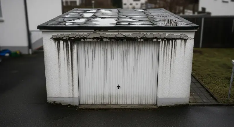 Garage Trudering - Vorher